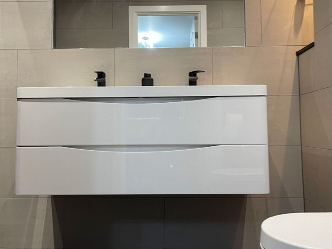 double Wall hung vanity unit