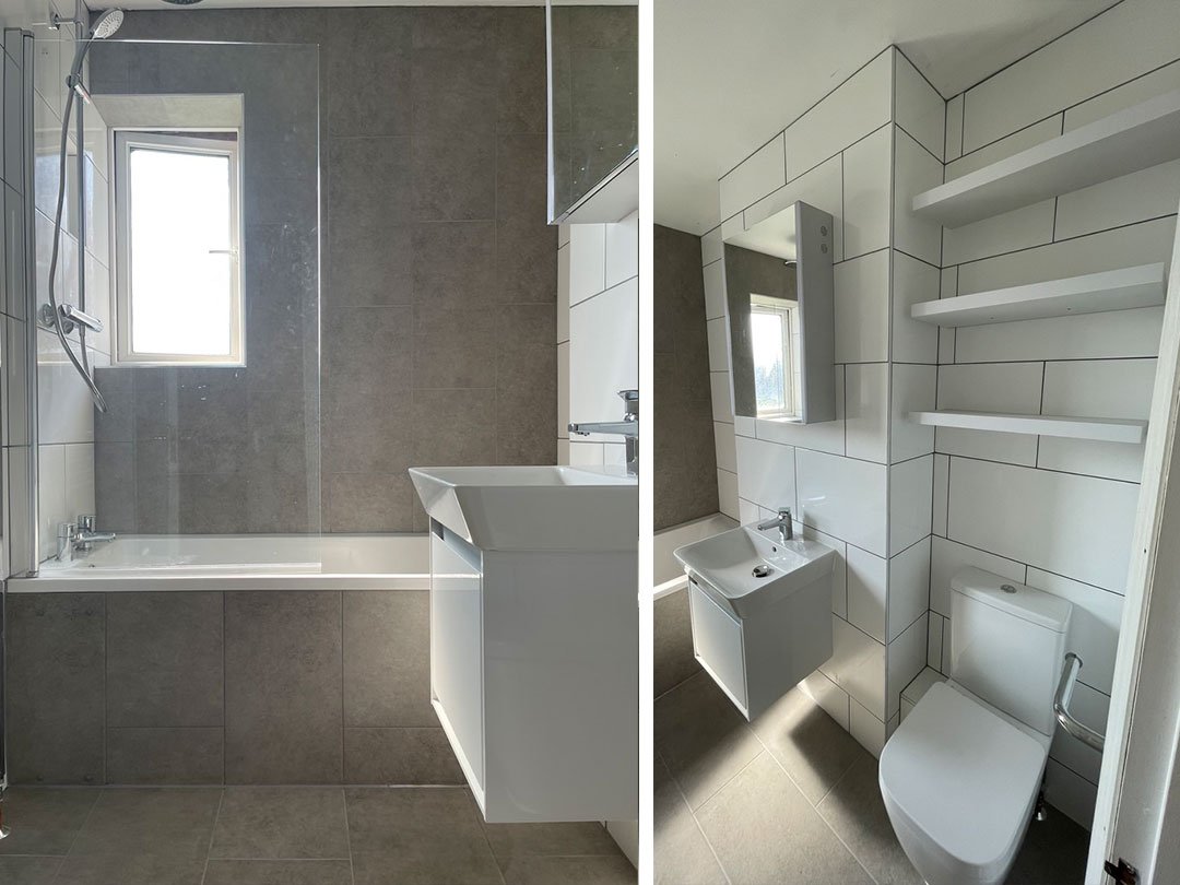 double Wall hung vanity unit